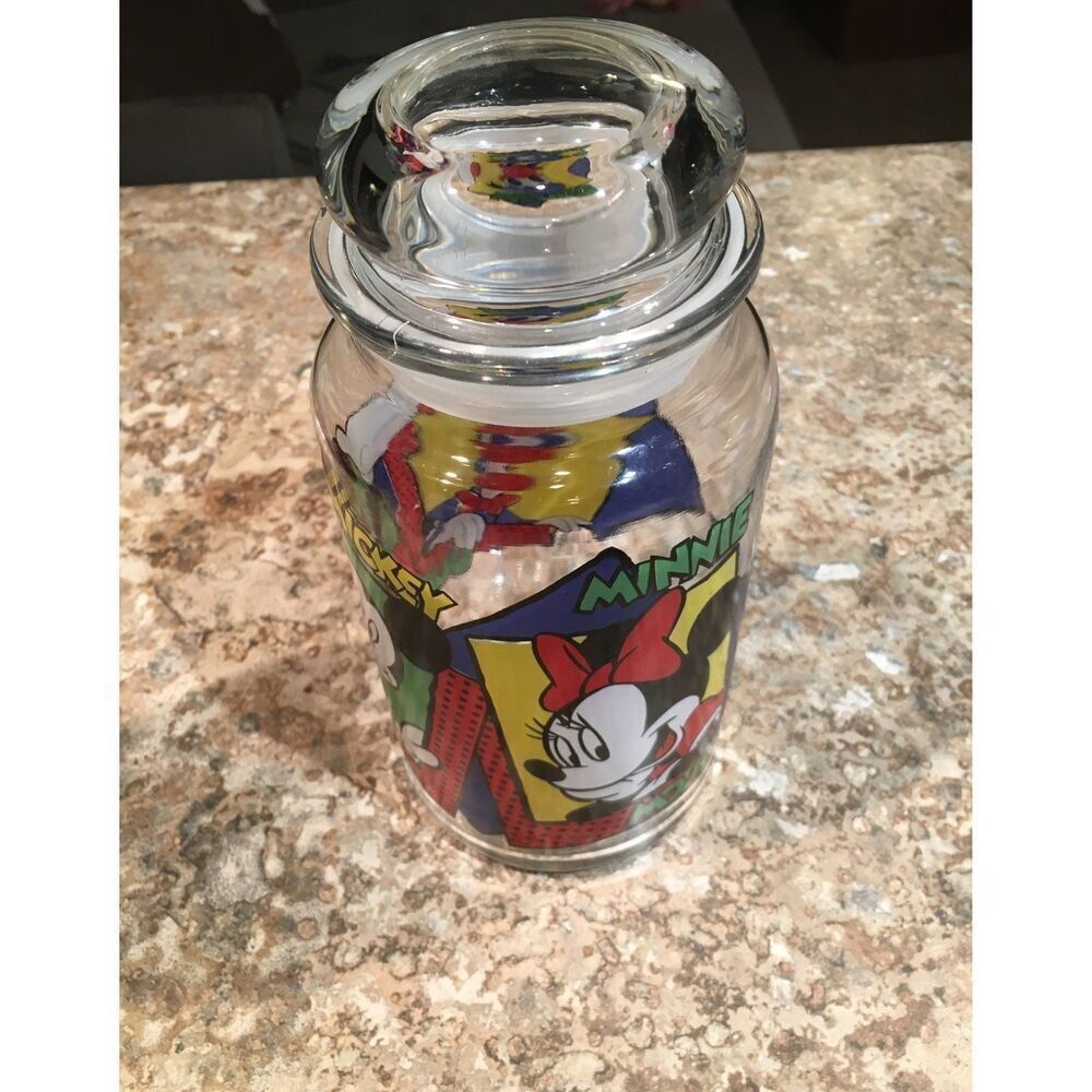 Disney Character Glass Canister